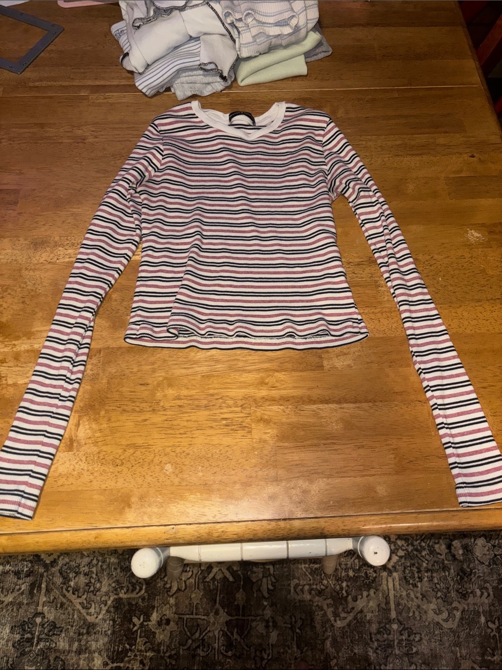 Striped brandy Melville shirt